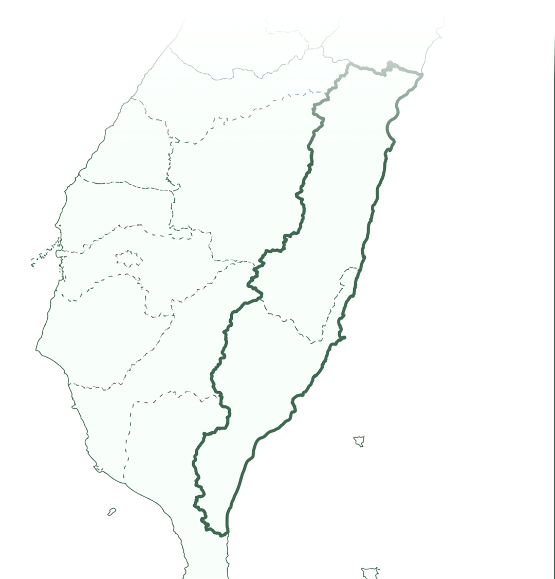 臺灣東部地圖