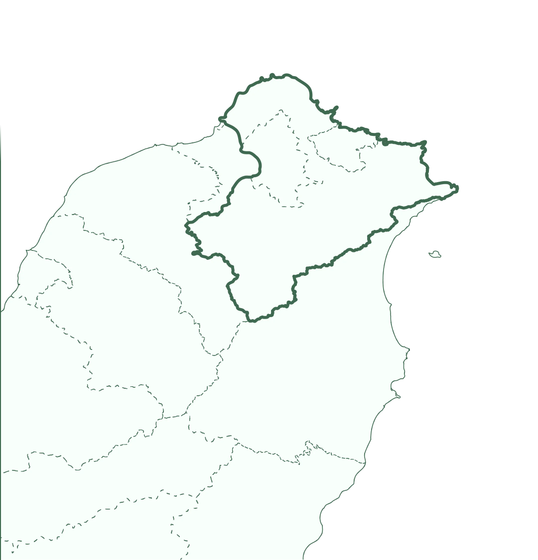 臺灣北部地圖